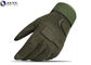 All Weather Military Tactical Gloves , Cold Weather Tactical Gloves With Knuckle Protectio