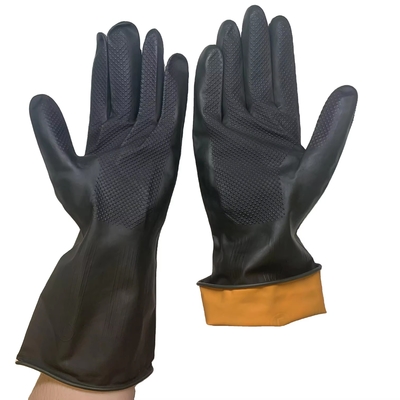 Heavy Duty Chemical Oil Acid Water Resistant Industrial Garden Kitchen Fishing Latex Gloves